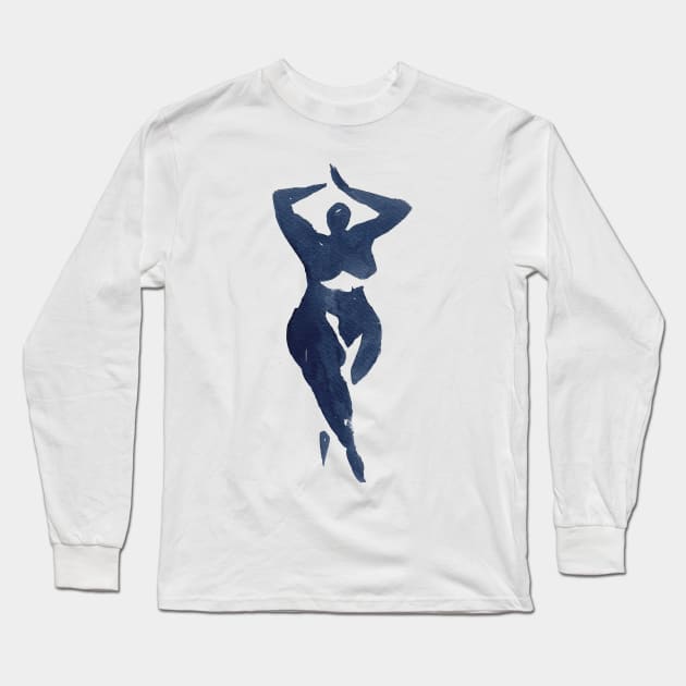 Woman Long Sleeve T-Shirt by mikekoubou